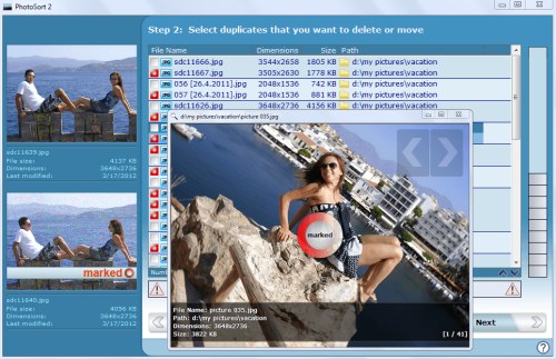 PhotoSort Screenshot