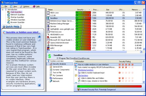 Screenshot of TaskGuardian